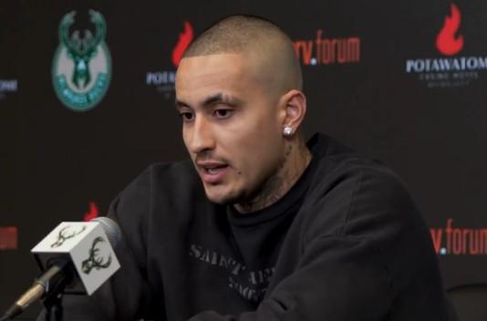 V体育-库兹马谈一万分里程碑：这是我小时候的两个梦想之一